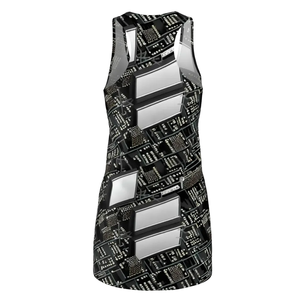 Electro Essence on Racerback Dress — Back