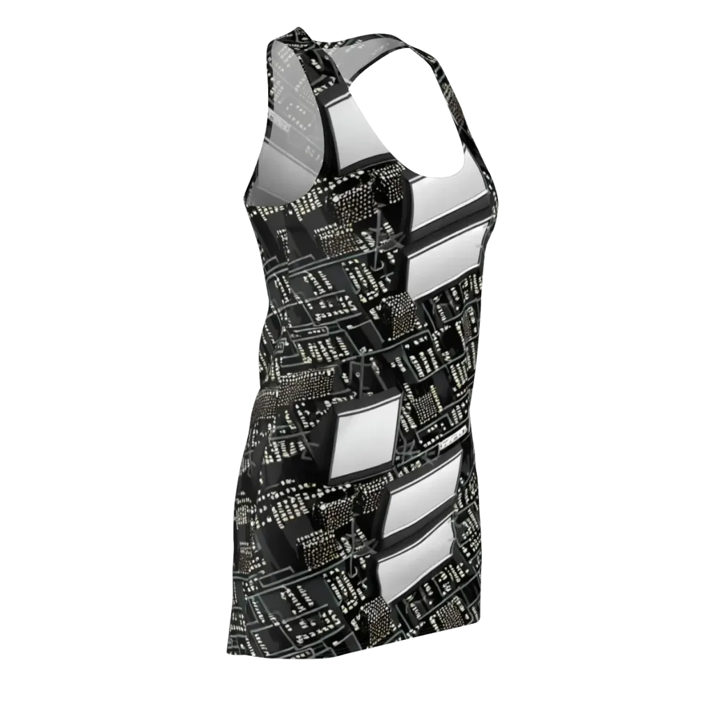 Electro Essence on Racerback Dress — Front Side