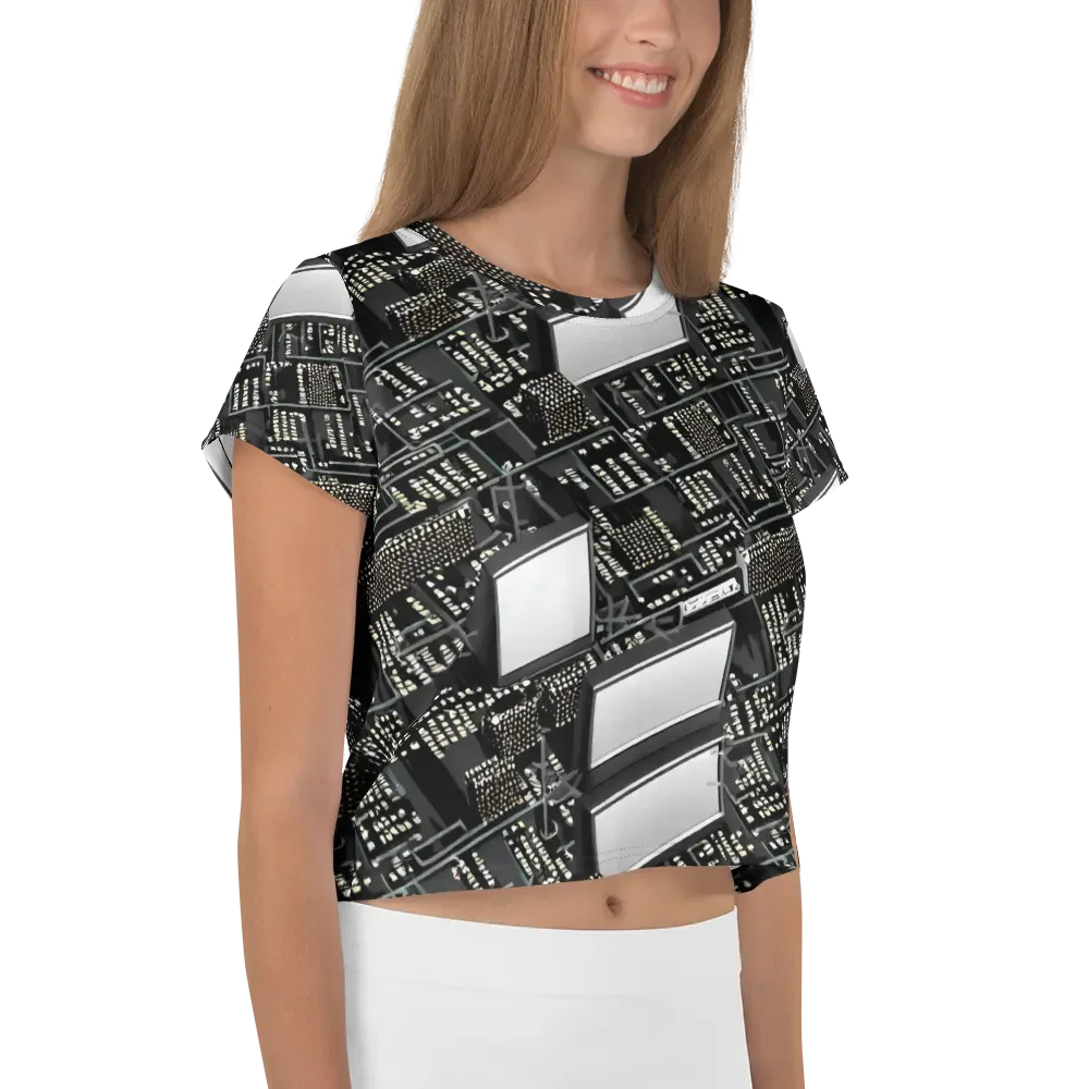 Electro Essence on Crop Tee — Right