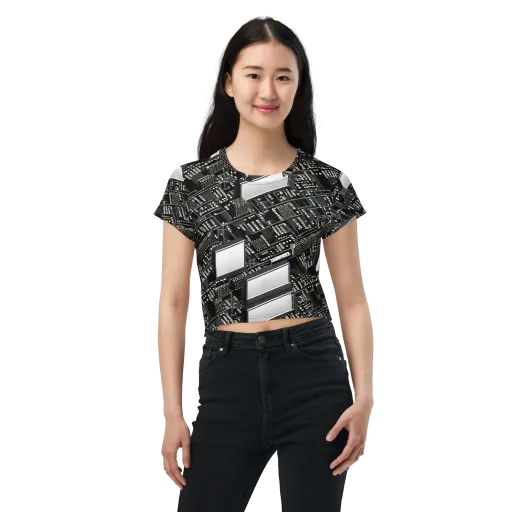 Electro Essence on a Crop Tee