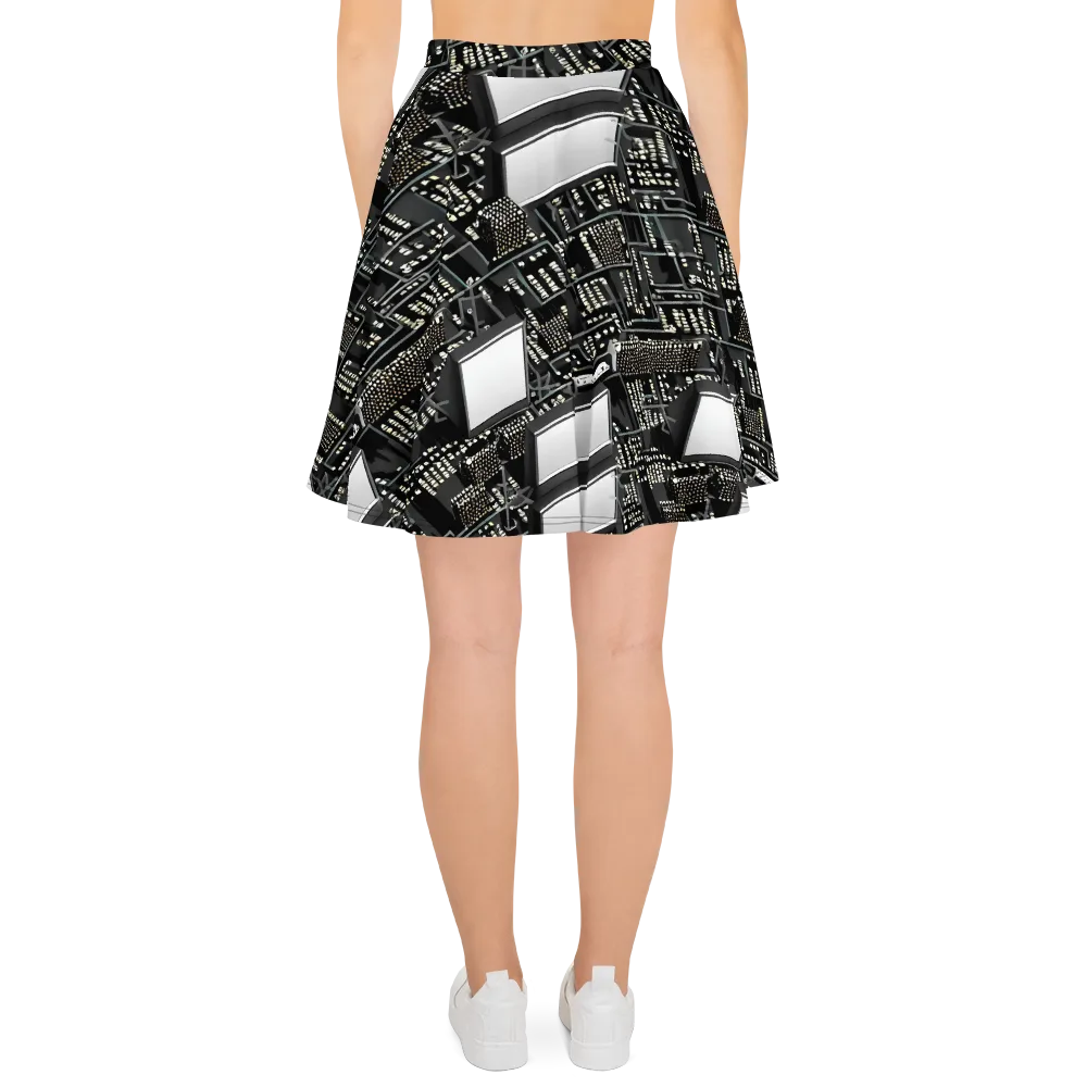 Electro Essence on Skater Skirt — Back
