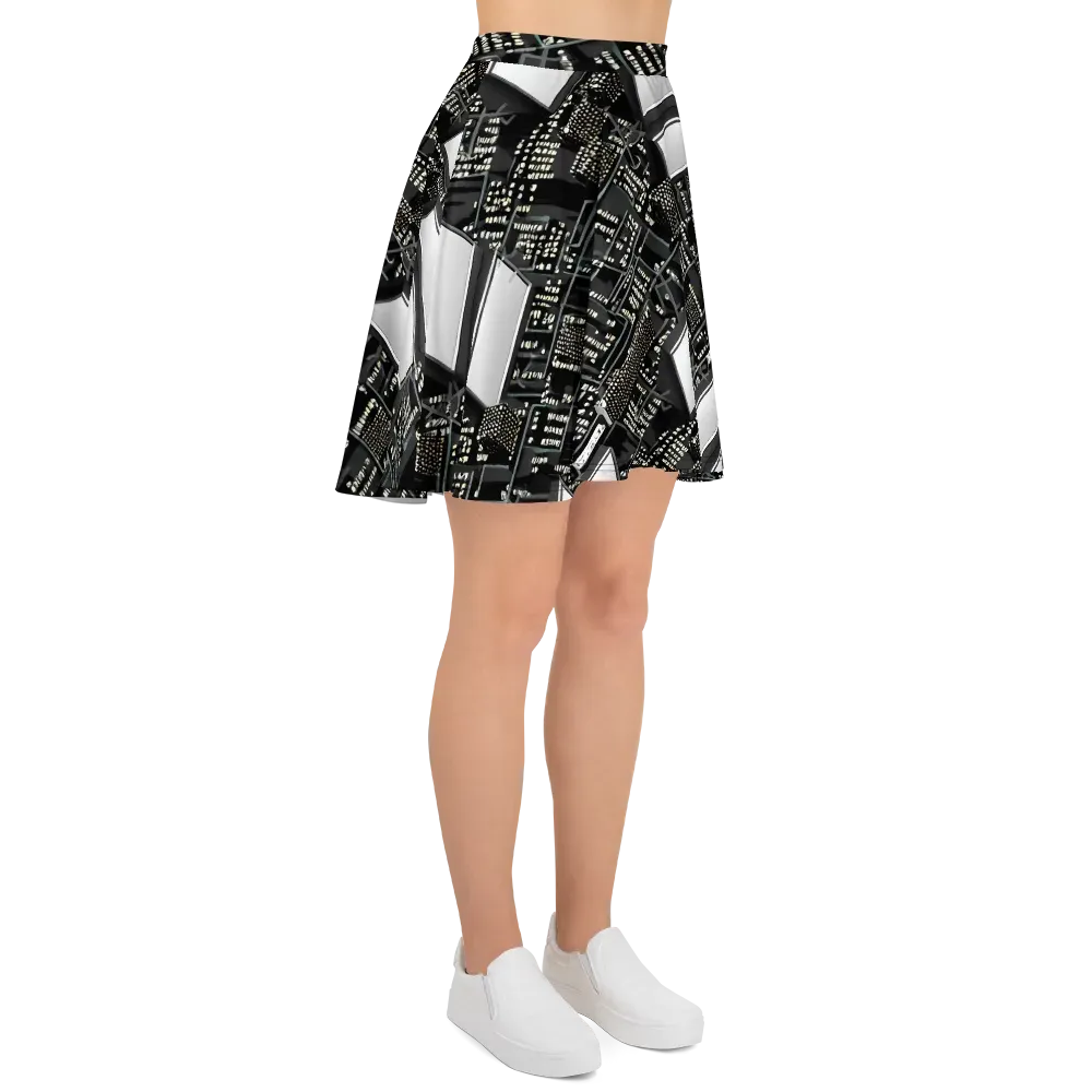 Electro Essence on Skater Skirt — Right