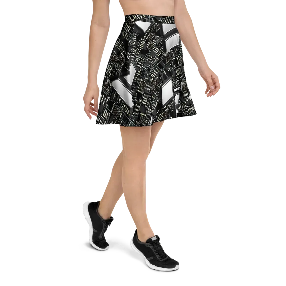 Electro Essence on Skater Skirt — Right
