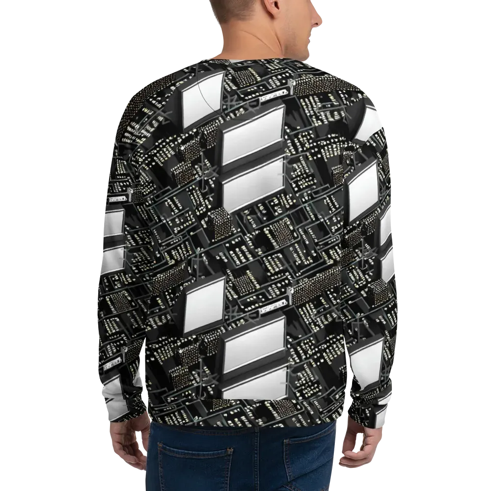 Electro Essence on Sweatshirt — Back