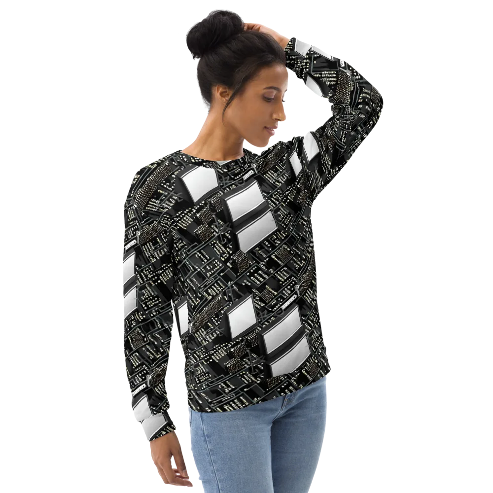 Electro Essence on Sweatshirt — Right Front