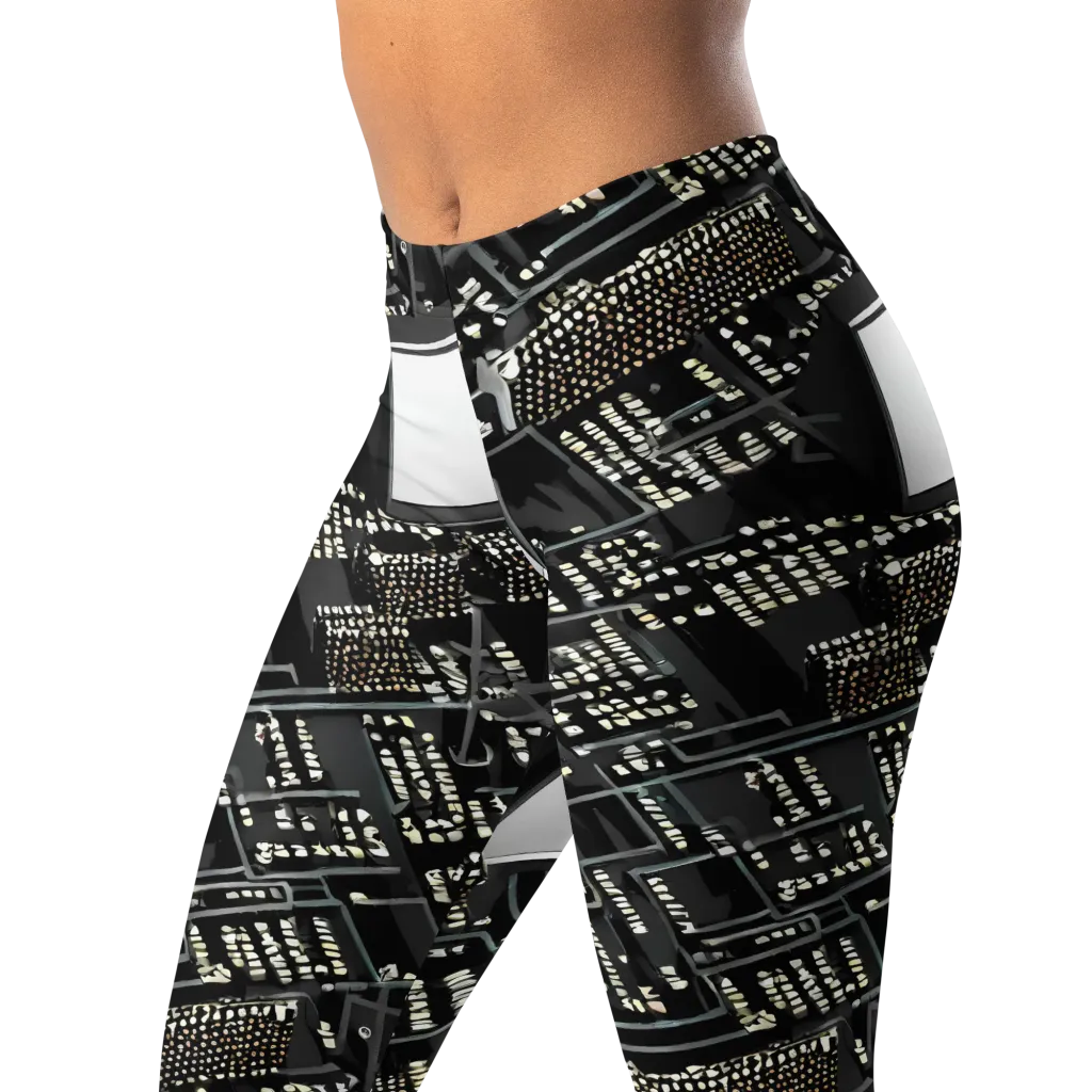 Electro Essence on Leggings — Left Front