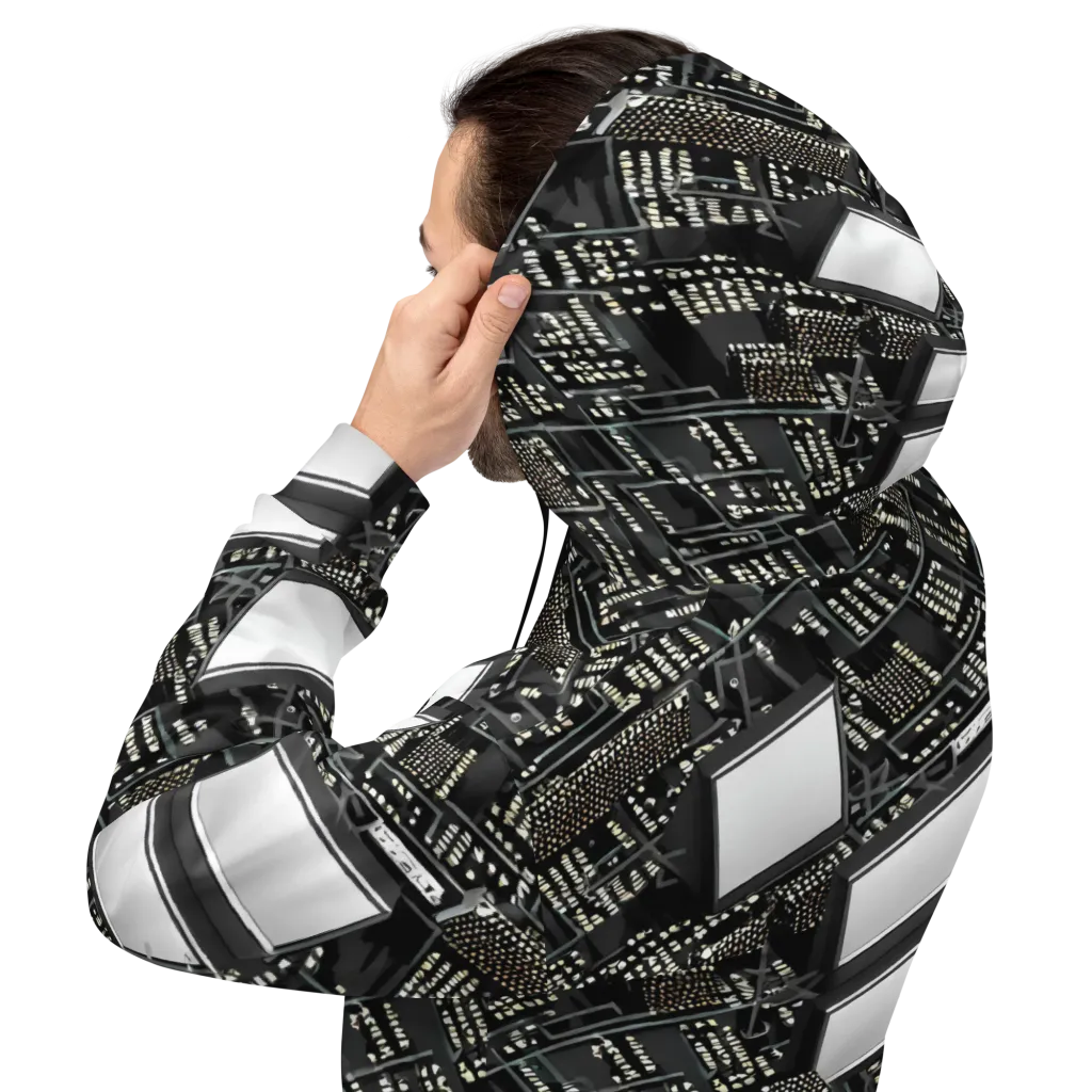 Electro Essence on Hoodie — Back