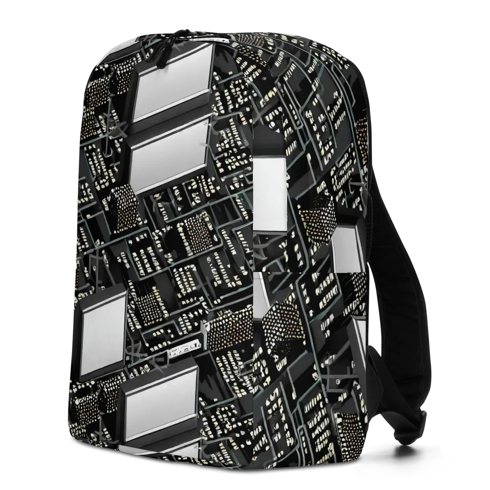 Electro Essence on Minimalist Backpack — Left
