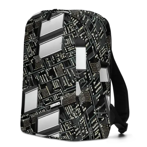 Electro Essence on a Minimalist Backpack