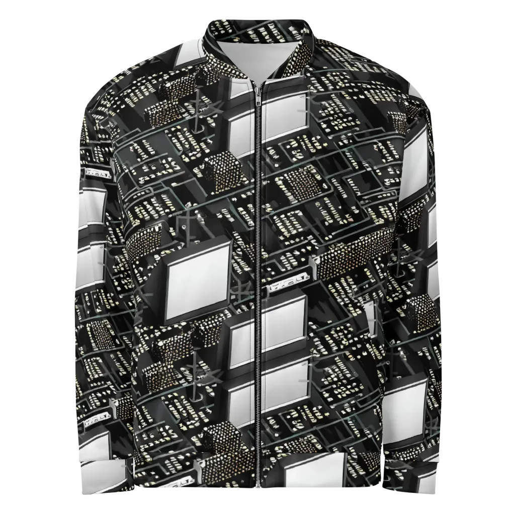 Electro Essence on Bomber Jacket — Front