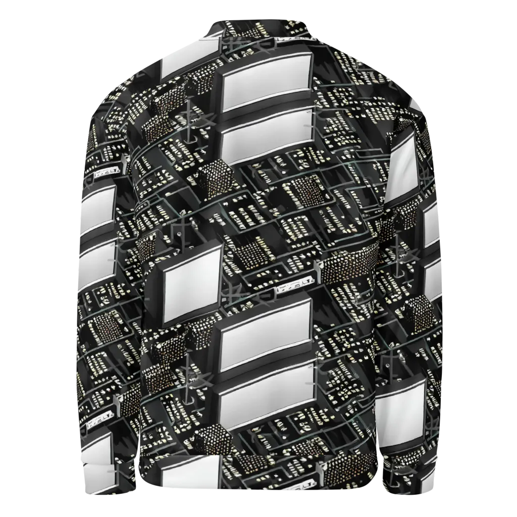 Electro Essence on Bomber Jacket — Back