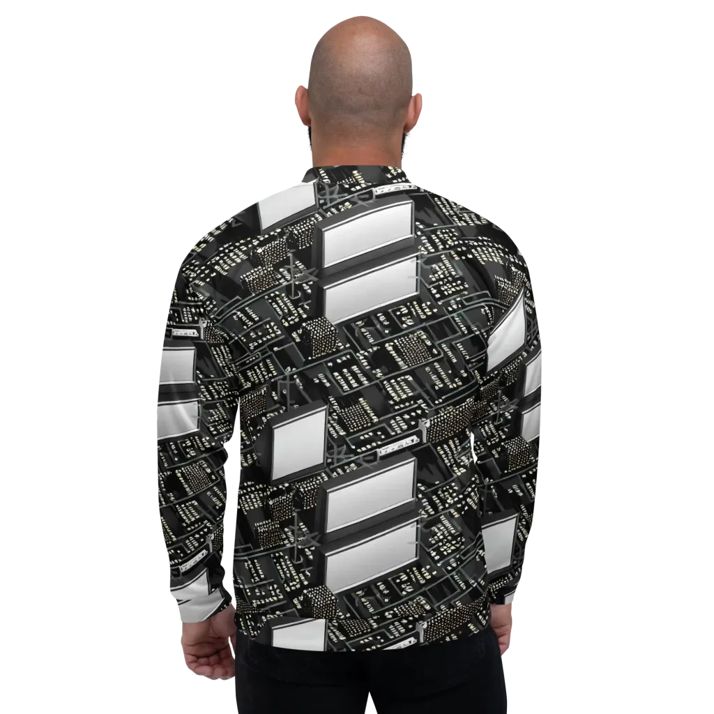 Electro Essence on Bomber Jacket — Back