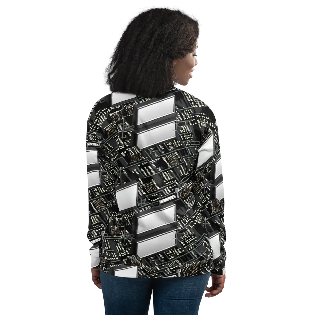 Electro Essence on Bomber Jacket — Back