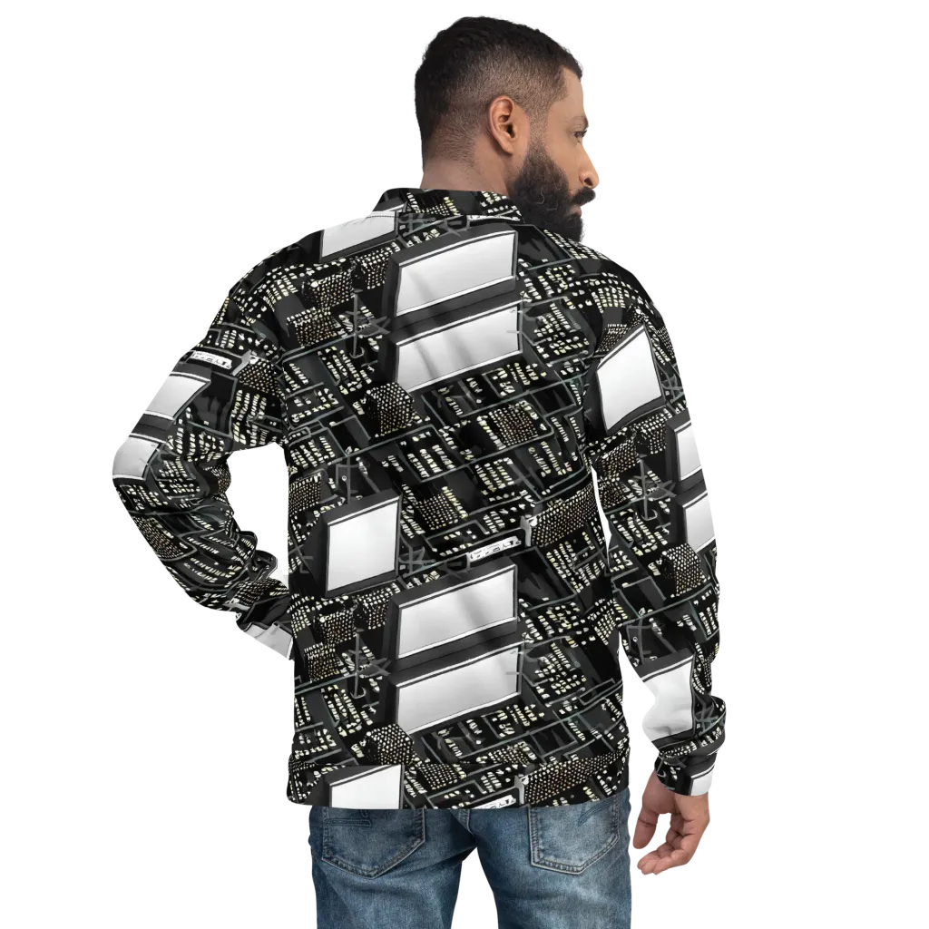 Electro Essence on Bomber Jacket — Back