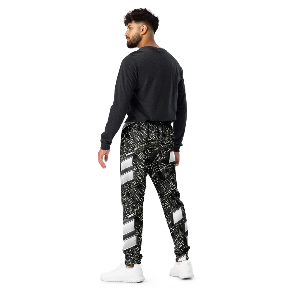 Electro Essence on Men's Joggers — Back