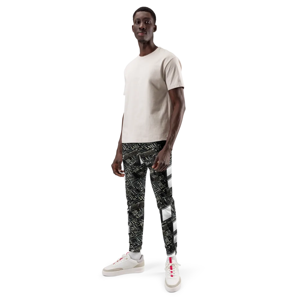 Electro Essence on Men's Joggers — Front