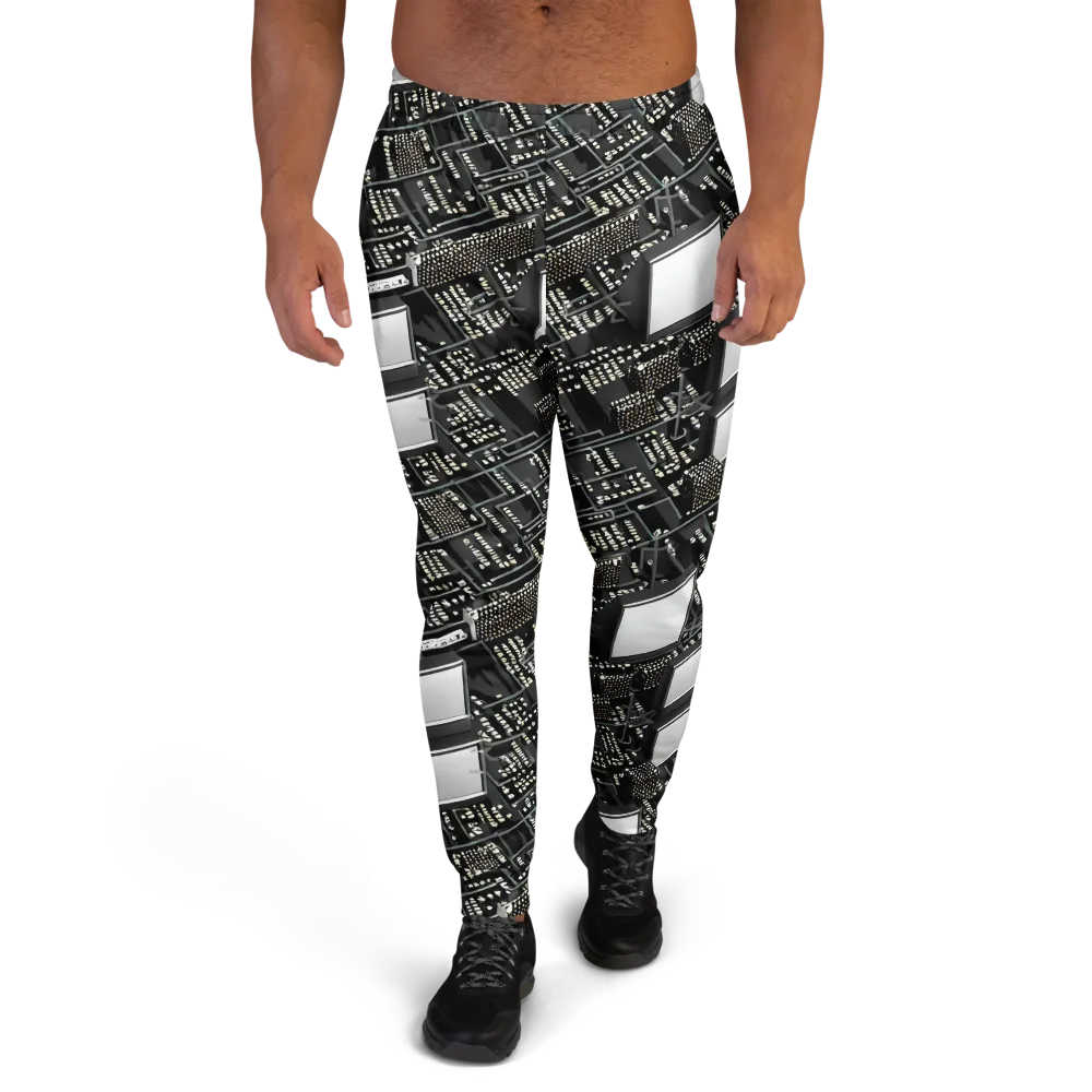 Electro Essence on Men's Joggers — Front