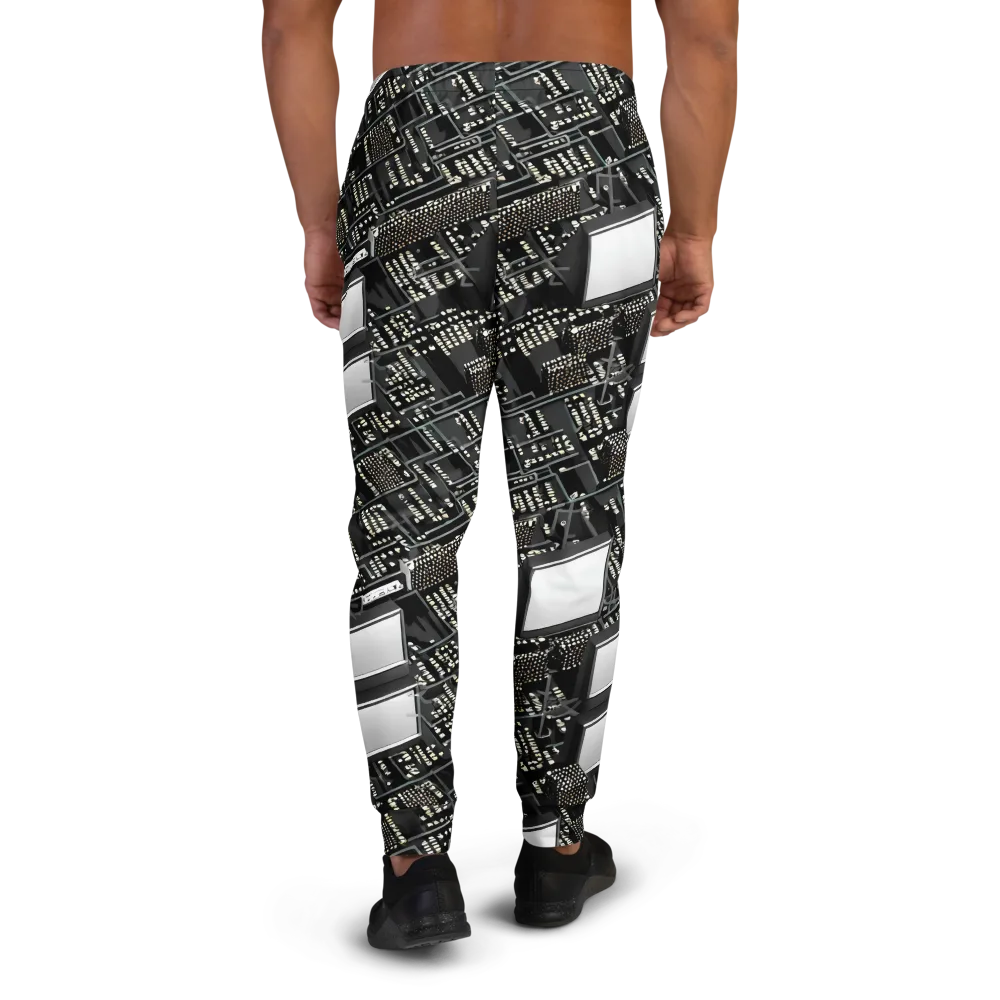 Electro Essence on Men's Joggers — Back