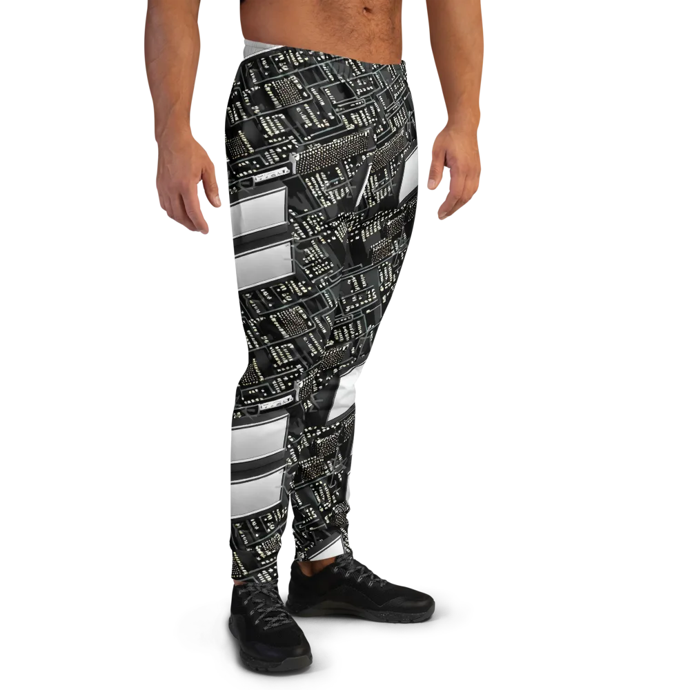 Electro Essence on Men's Joggers — Right