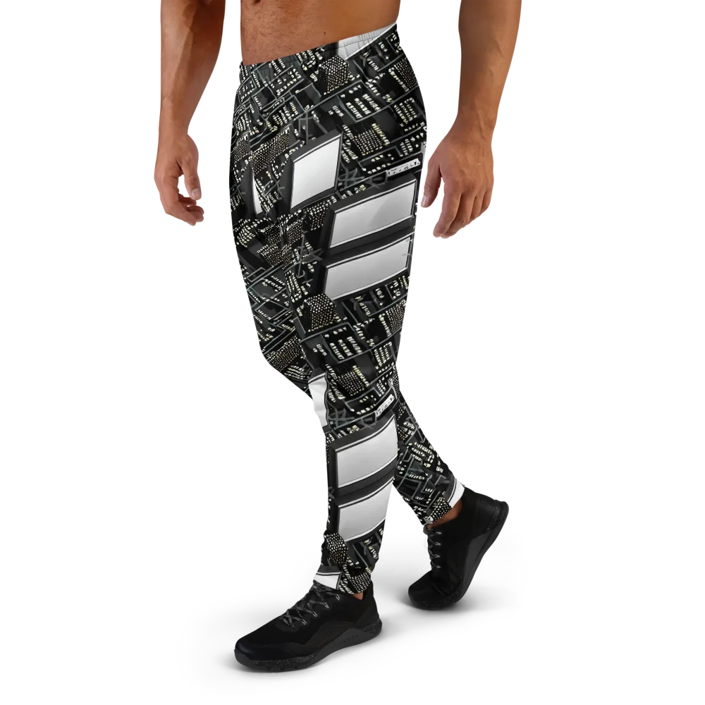 Electro Essence on Men's Joggers — Left