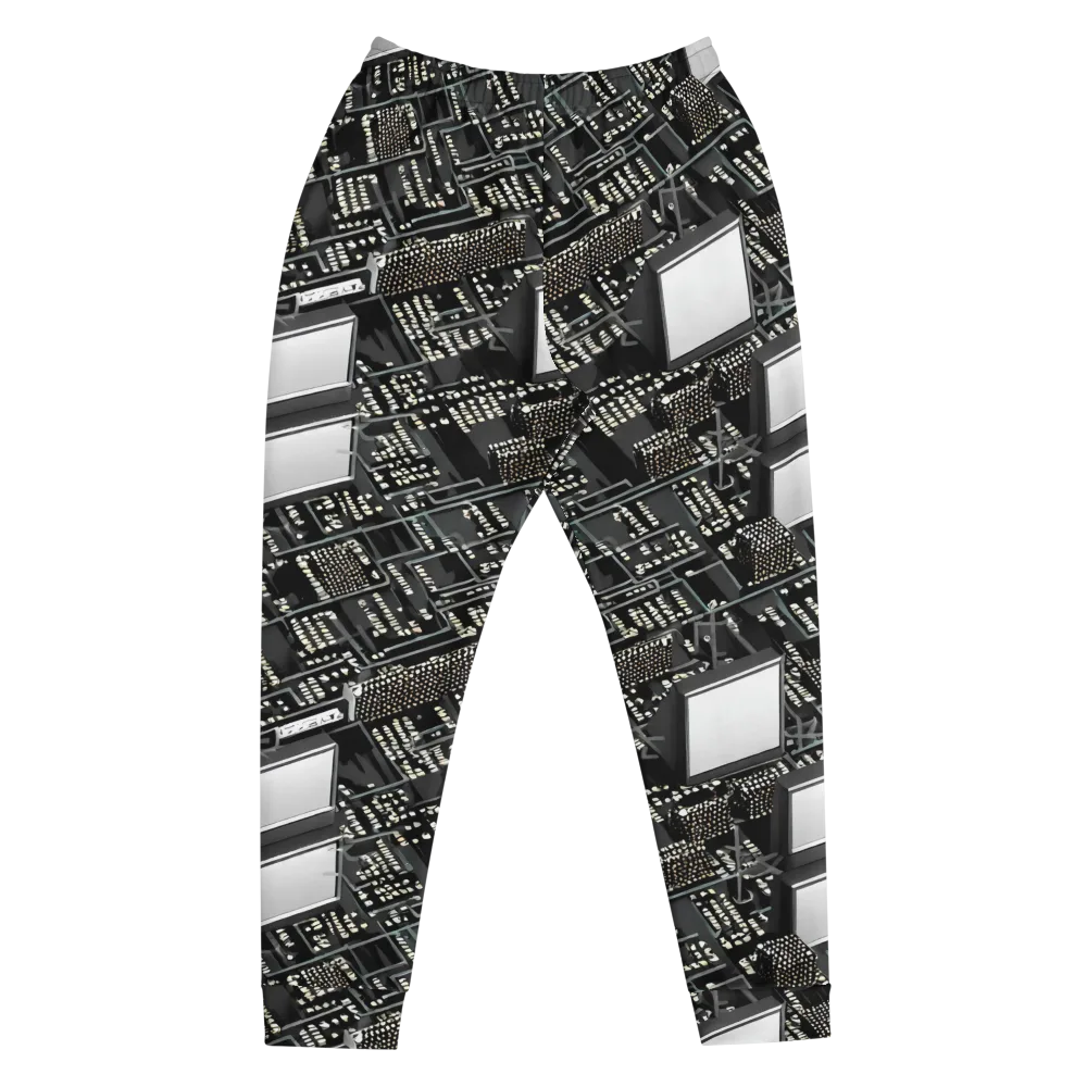 Electro Essence on Men's Joggers — Front