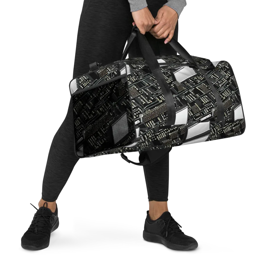 Electro Essence on Duffle Bag — Right Front