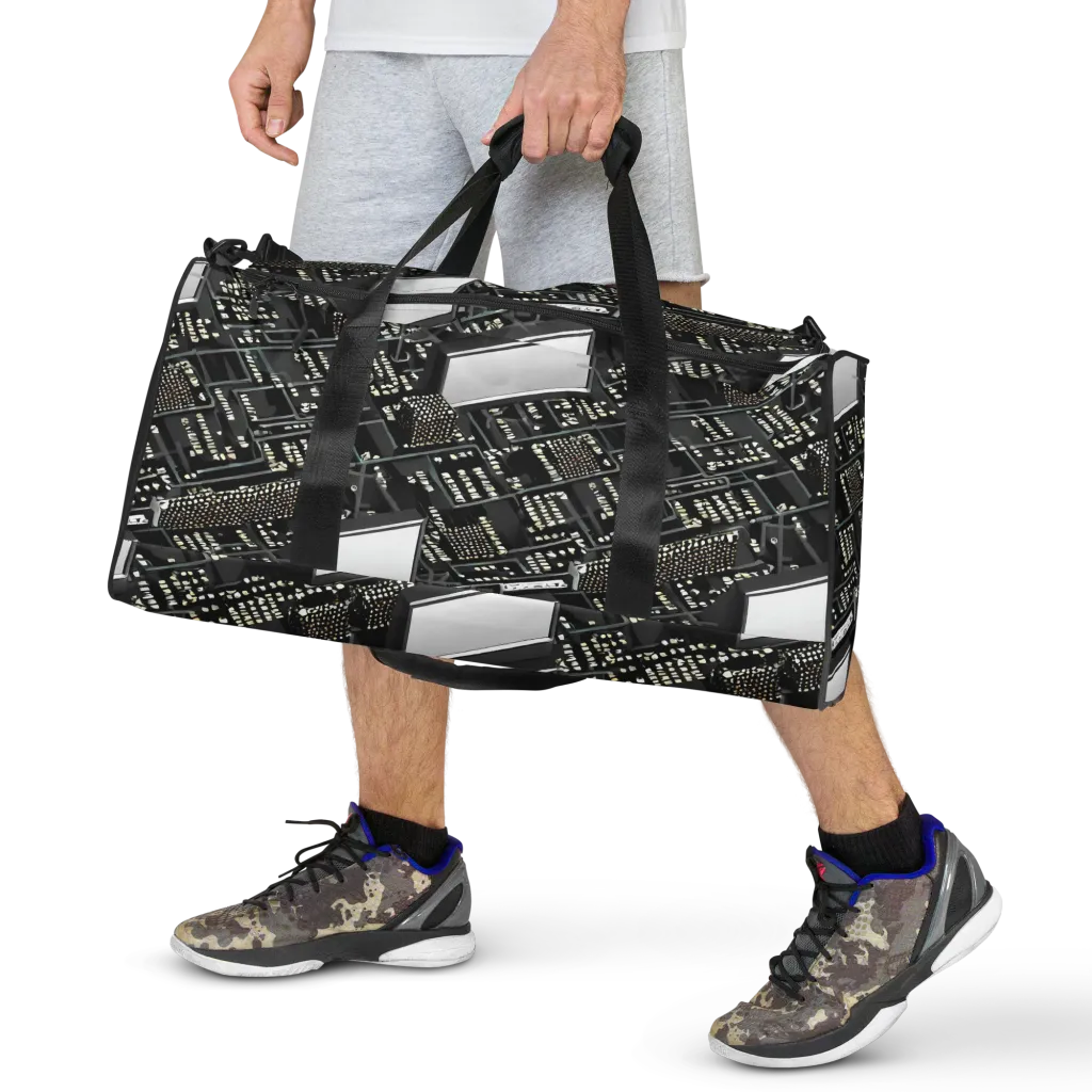 Electro Essence on Duffle Bag — Front