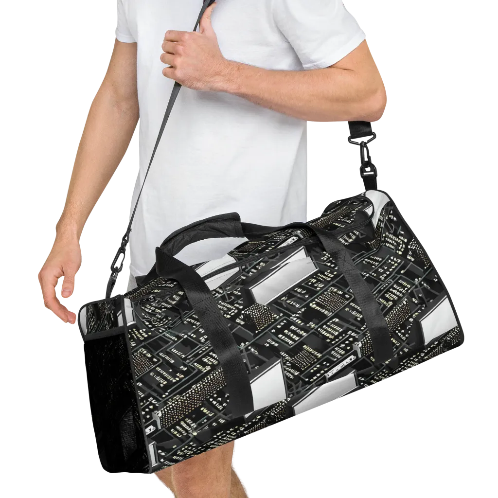 Electro Essence on Duffle Bag — Right Front