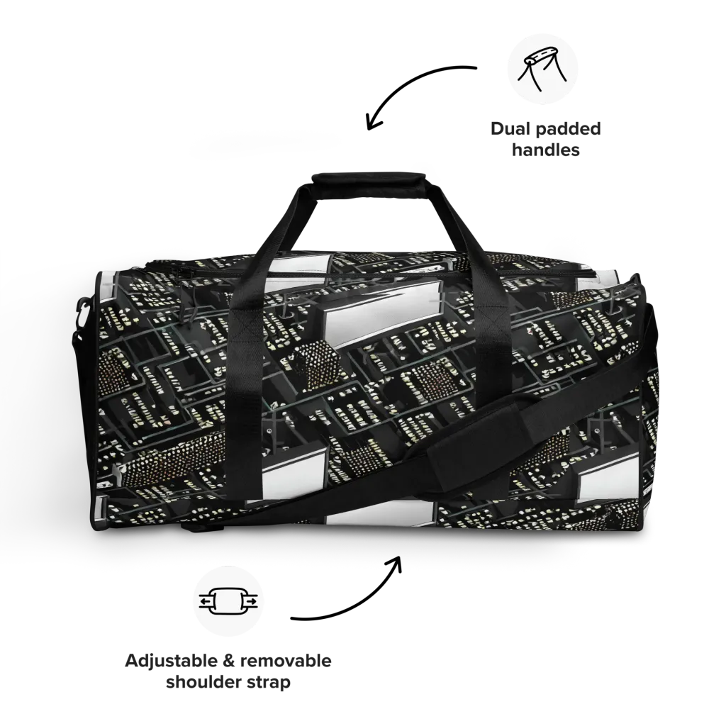 Electro Essence on Duffle Bag — Front