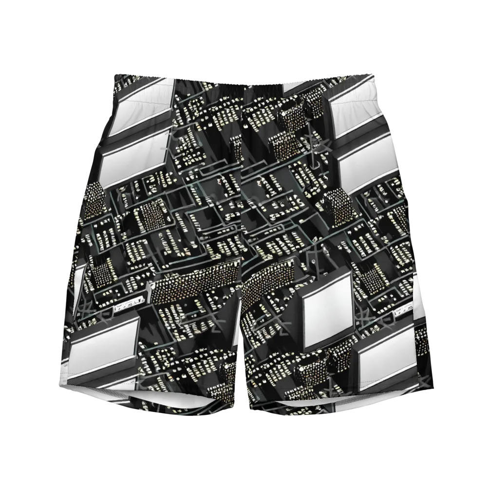 Electro Essence on Swim Trunks — Front
