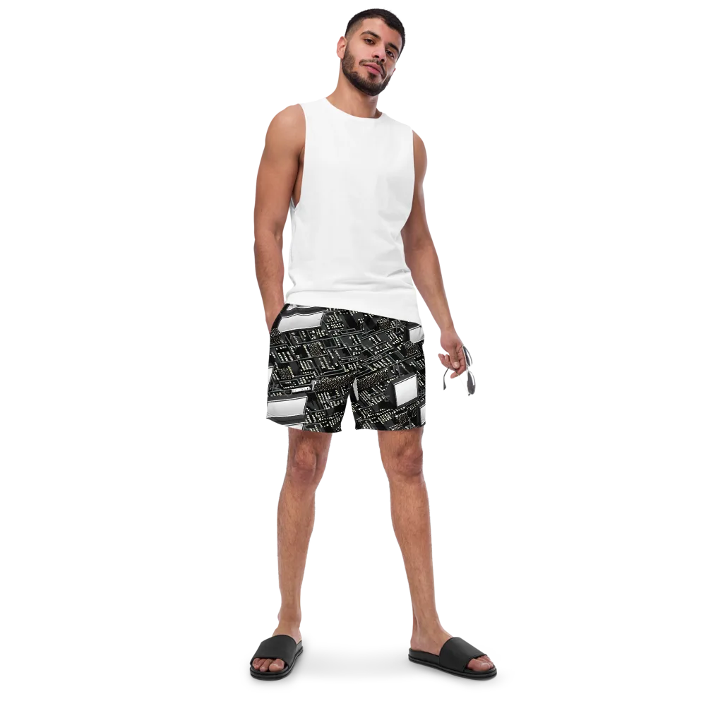 Electro Essence on Swim Trunks — Front