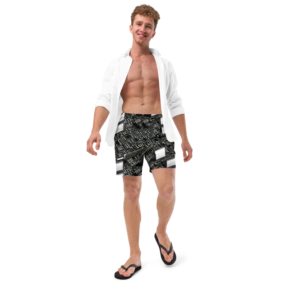 Electro Essence on Swim Trunks — Front