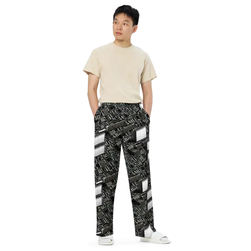 Electro Essence on a Wide-Leg Pants