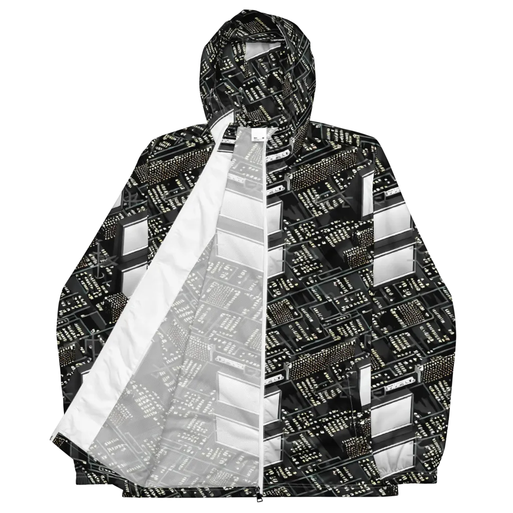 Electro Essence on Men's Windbreaker — Front