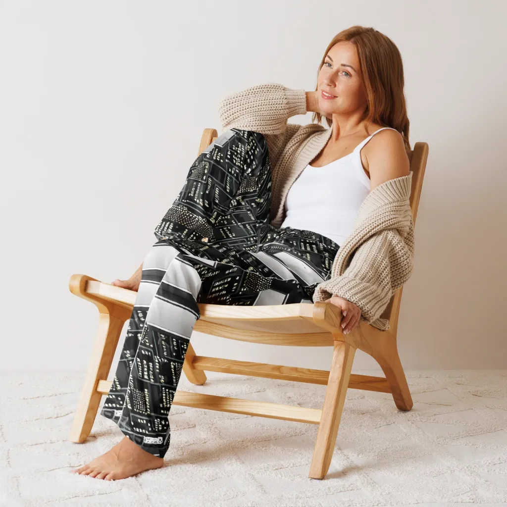 Electro Essence on Women's Pajama Pants — Front