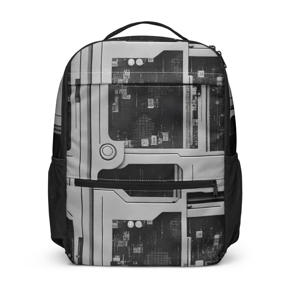 Concrete Harmony on Utility Backpack — Front