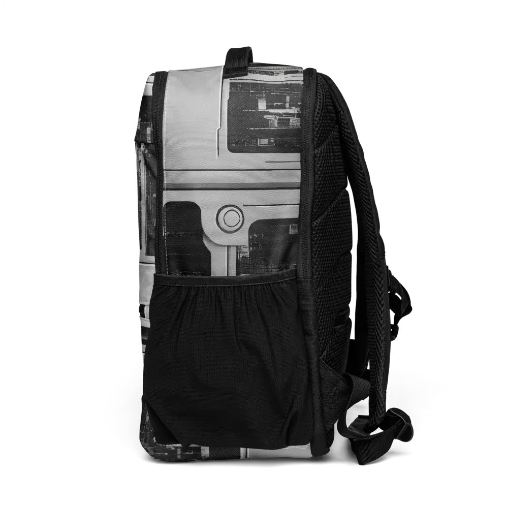 Concrete Harmony on Utility Backpack — Left
