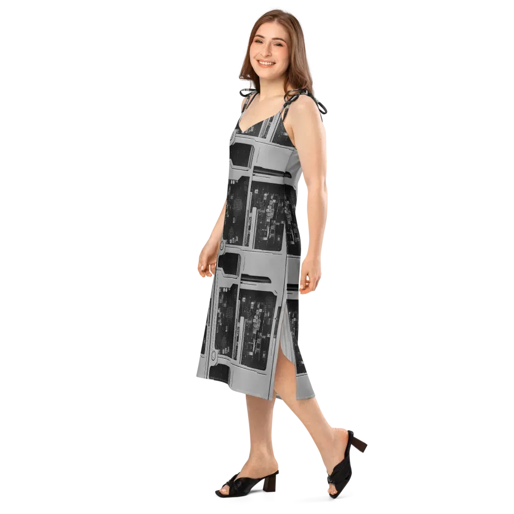Concrete Harmony on Slip Dress — Left Front