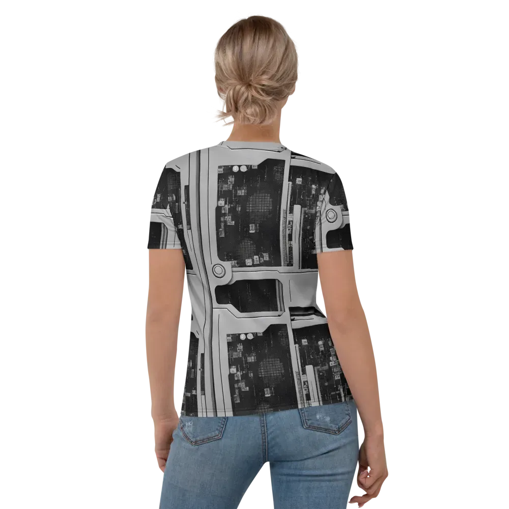 Concrete Harmony on Women's Crew Neck T-Shirt — Back