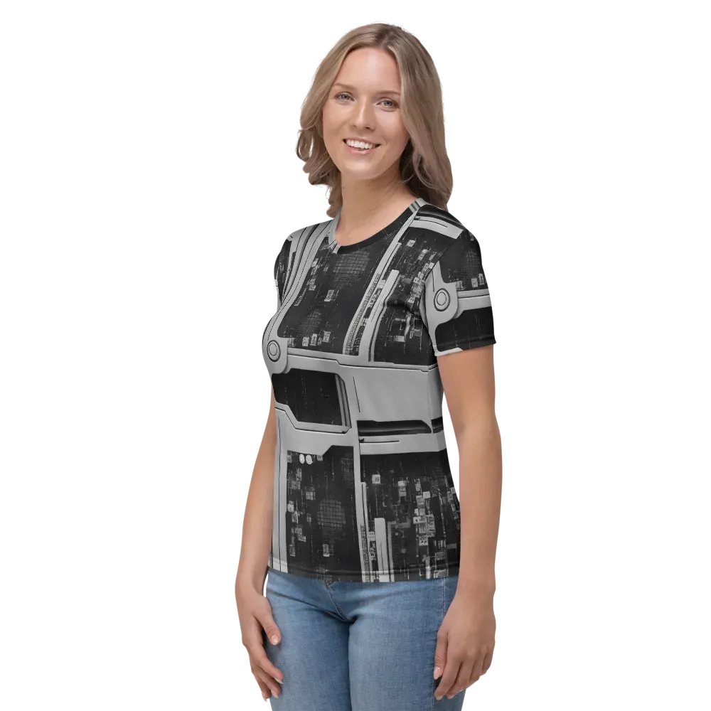 Concrete Harmony on Women's Crew Neck T-Shirt — Left