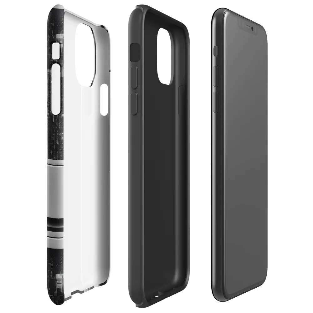Concrete Harmony on Tough Case for iPhone® — Right