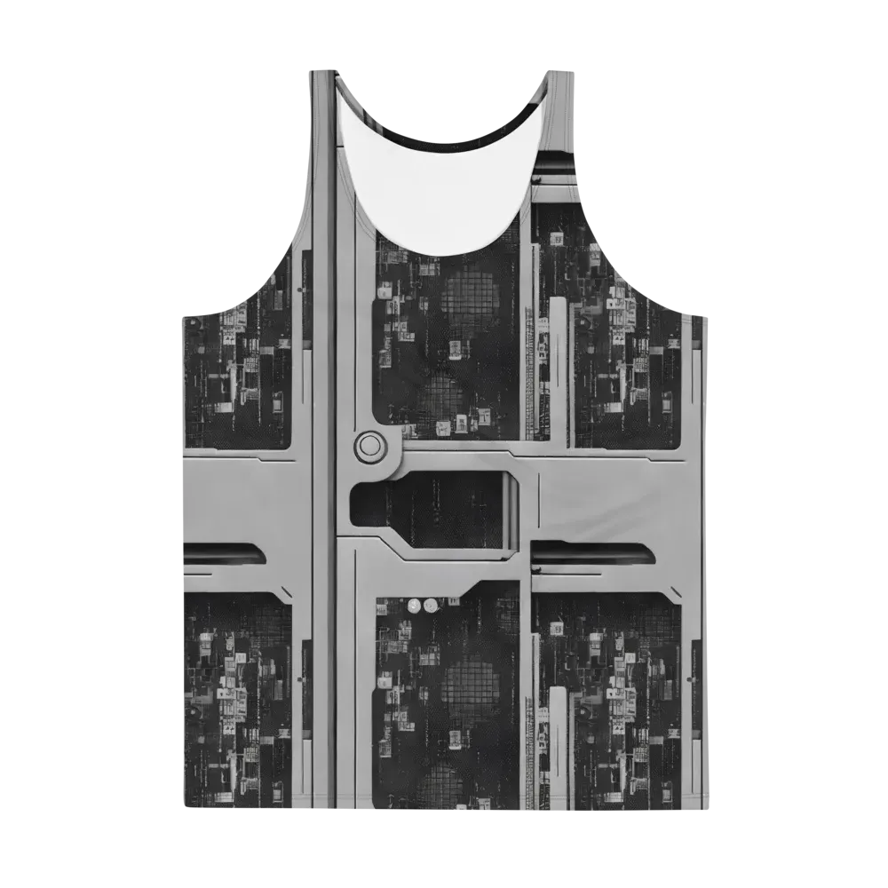 Concrete Harmony on Men's Tank Top — Front