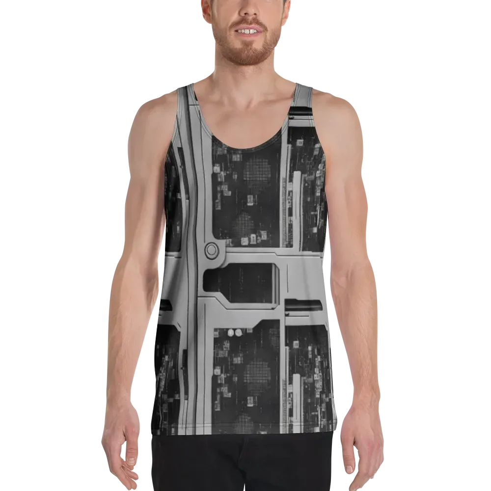 Concrete Harmony on Men's Tank Top — Front