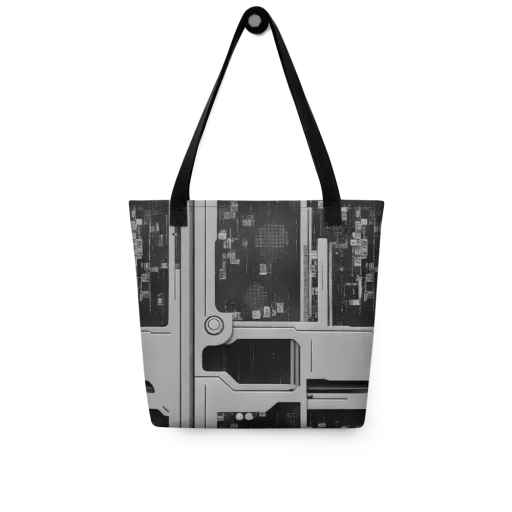 Concrete Harmony on a Tote Bag
