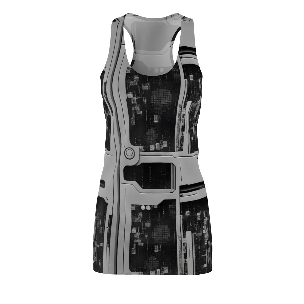 Concrete Harmony on Racerback Dress — Front