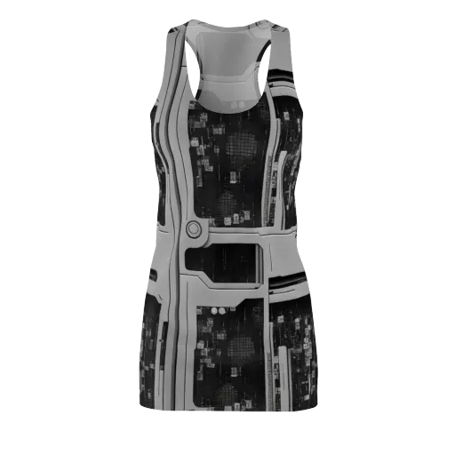 Concrete Harmony on a Racerback Dress