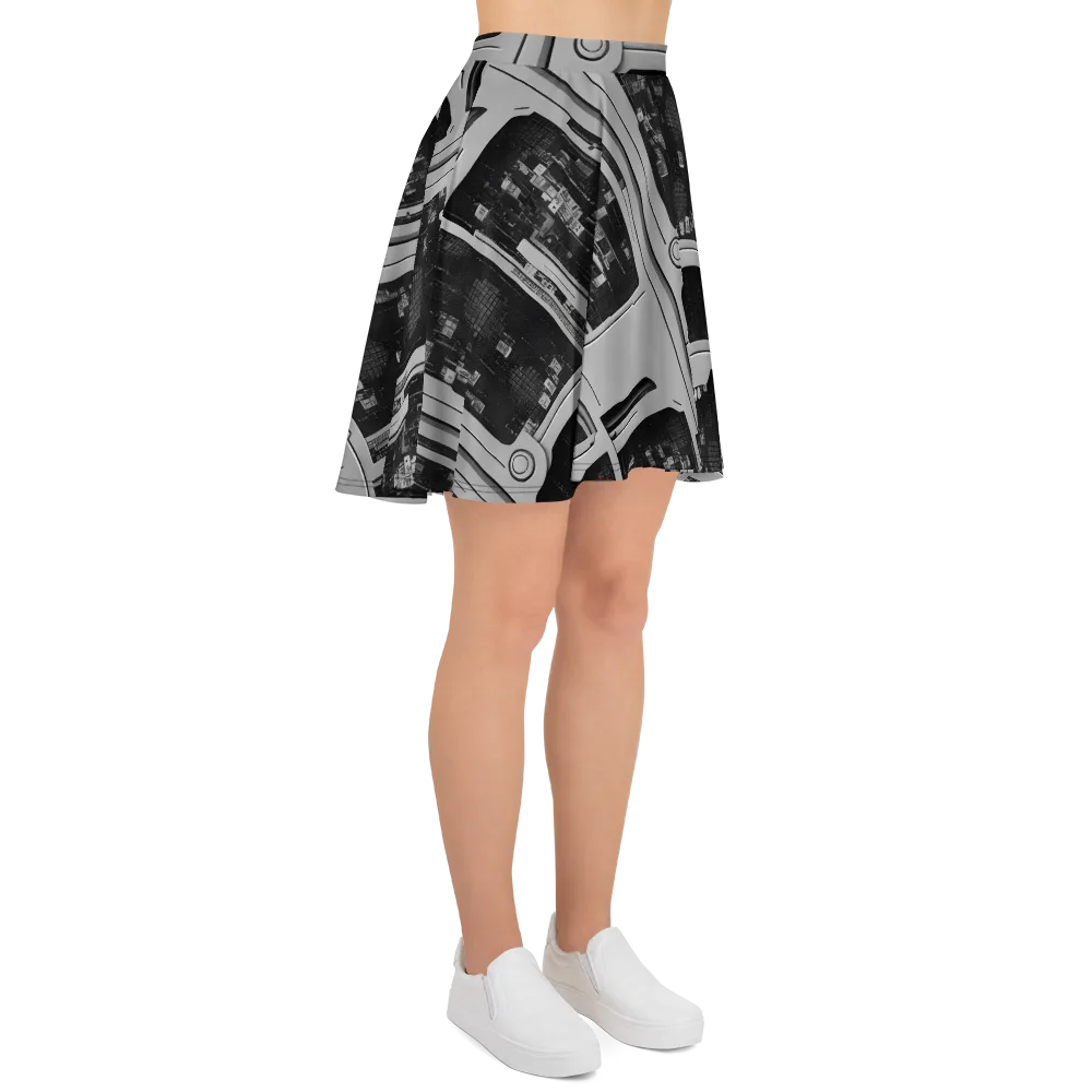 Concrete Harmony on Skater Skirt — Right