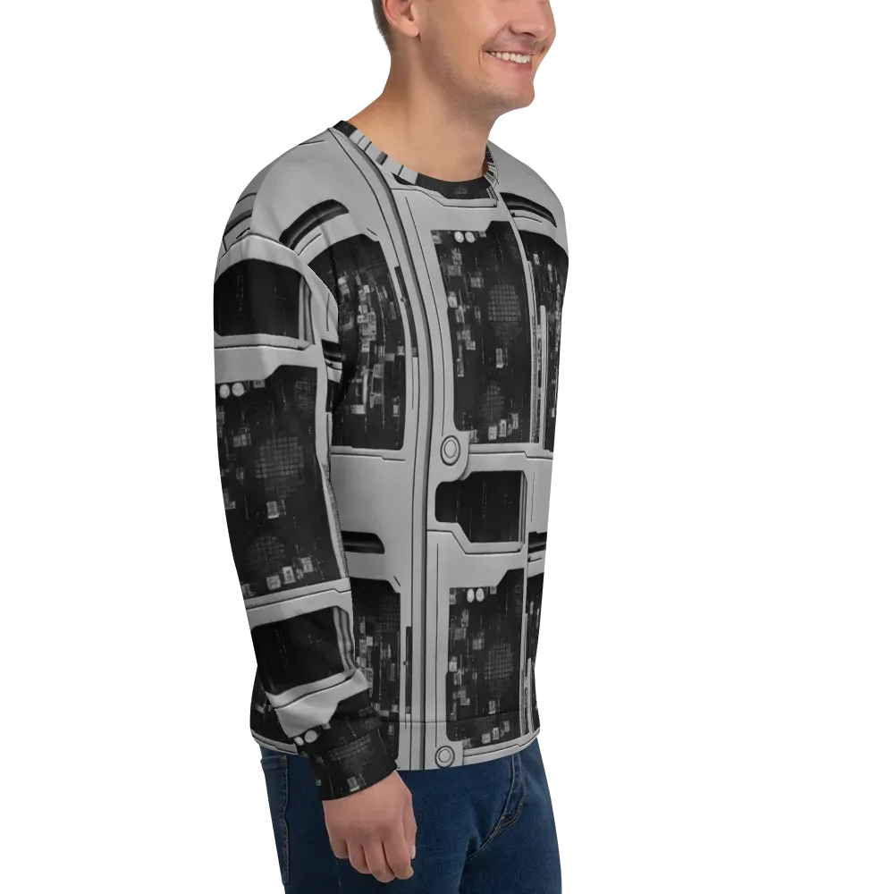 Concrete Harmony on Sweatshirt — Right Front
