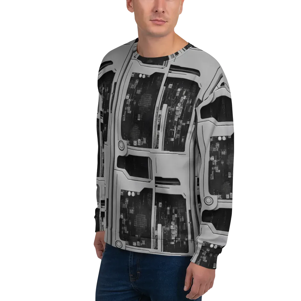 Concrete Harmony on Sweatshirt — Left Front