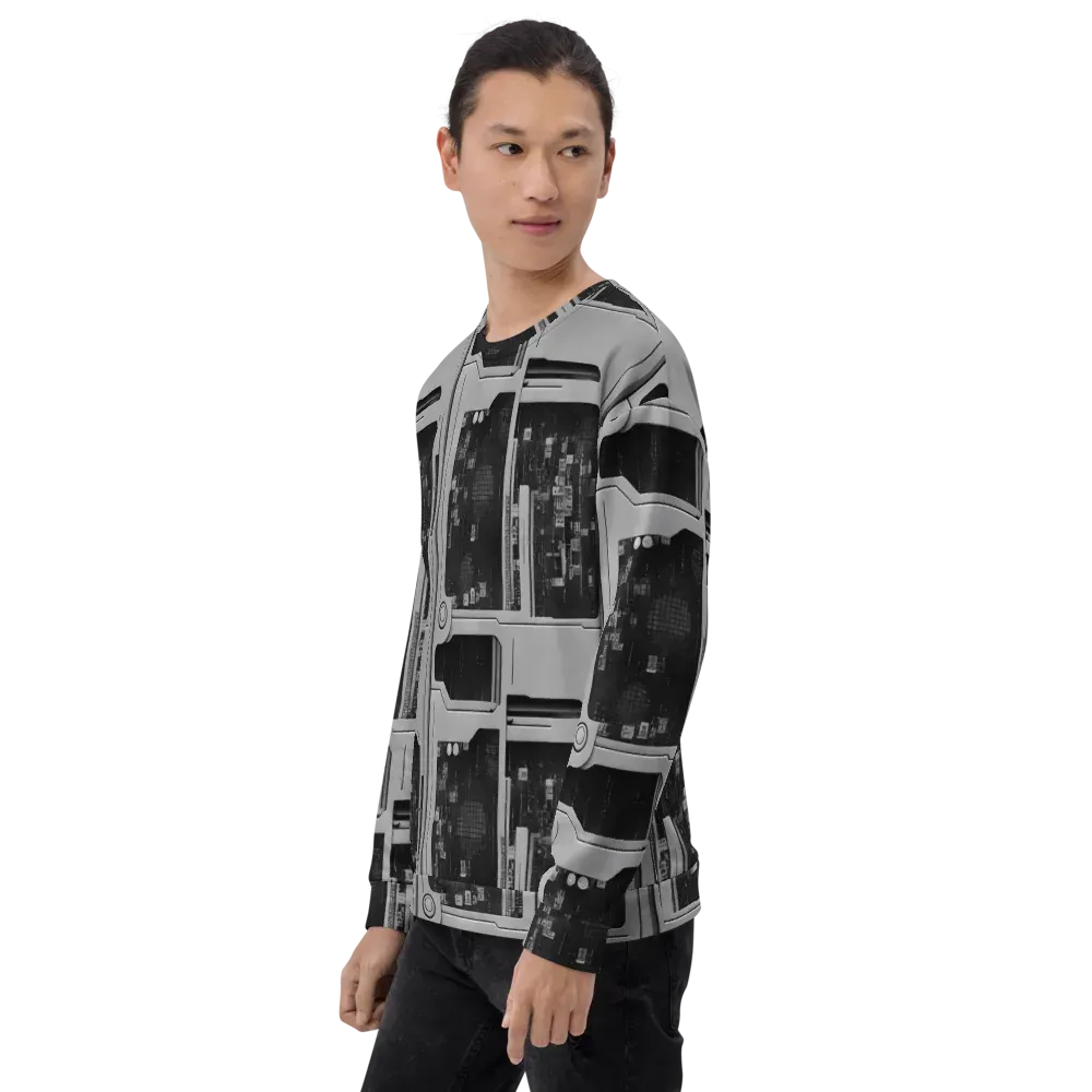 Concrete Harmony on Sweatshirt — Left Front